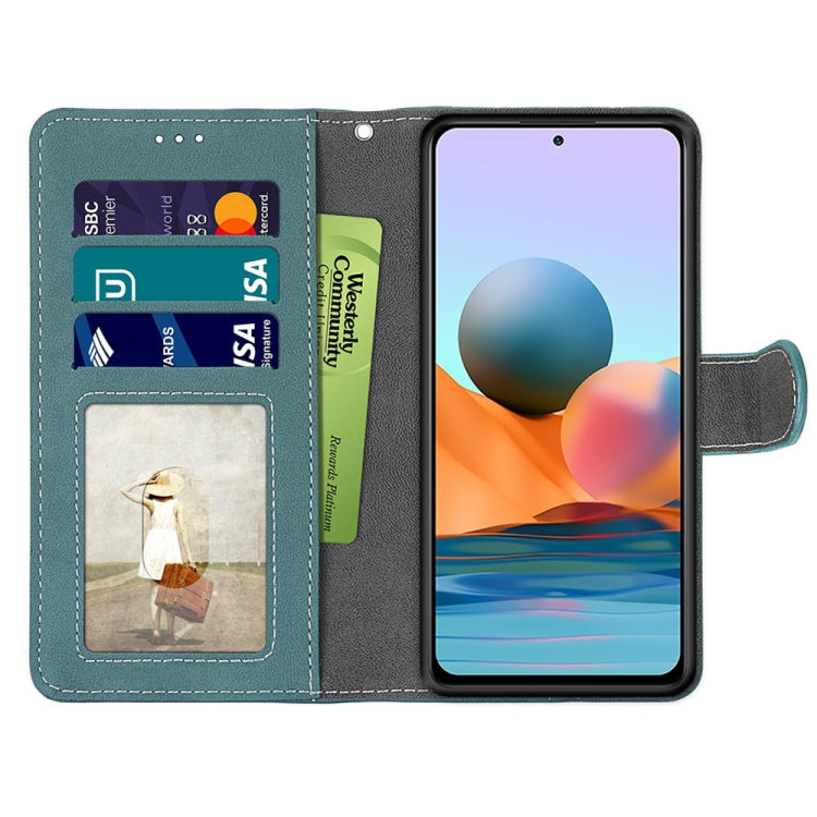 For Xiaomi Redmi Note 10 Pro Max / Note 10 Pro Retro Frosted Horizontal Flip PU Leather Case with Holder & Card Slots & Wallet & Photo Frame