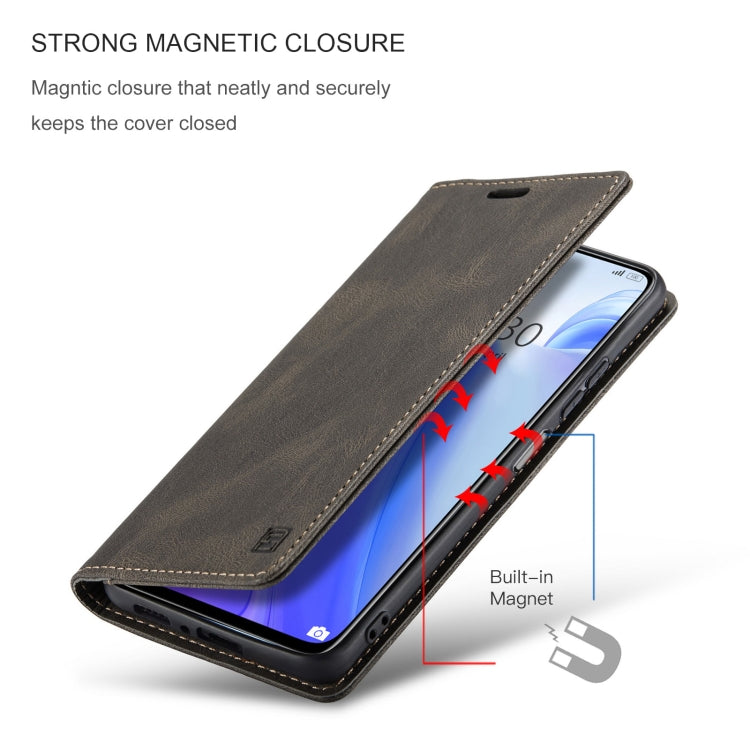 For Xiaomi Mi 10T / 10T Pro 5G AutSpace A01 Retro Skin-feel Crazy Horse Texture Horizontal Flip Leather Case with Holder & Card Slots & Wallet & RFID