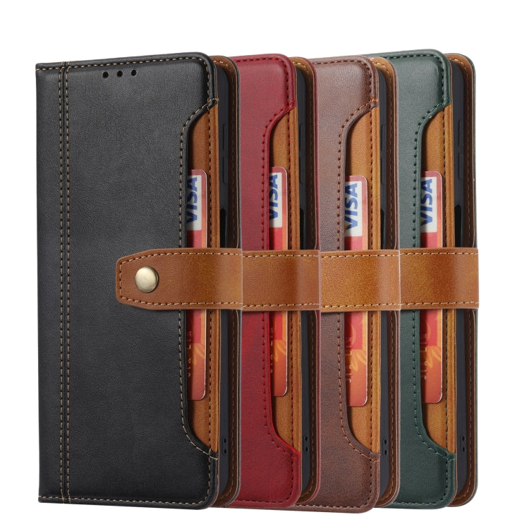 For Xiaomi Redmi Note 10 4G / Note 10S Calf Texture Double Fold Clasp Horizontal Flip Leather Case with Photo Frame & Holder & Card Slots & Wallet