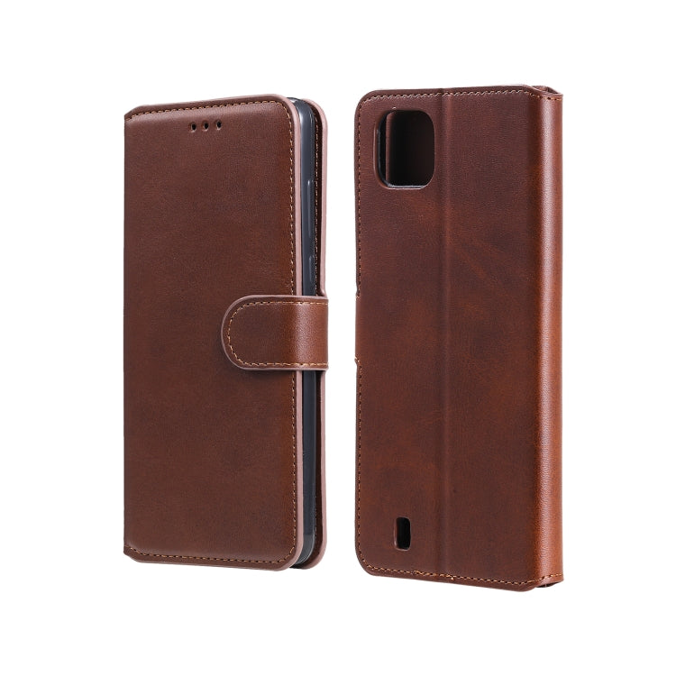 For OPPO Realme C20 Classic Calf Texture PU + TPU Horizontal Flip Leather Case with Holder & Card Slots & Wallet