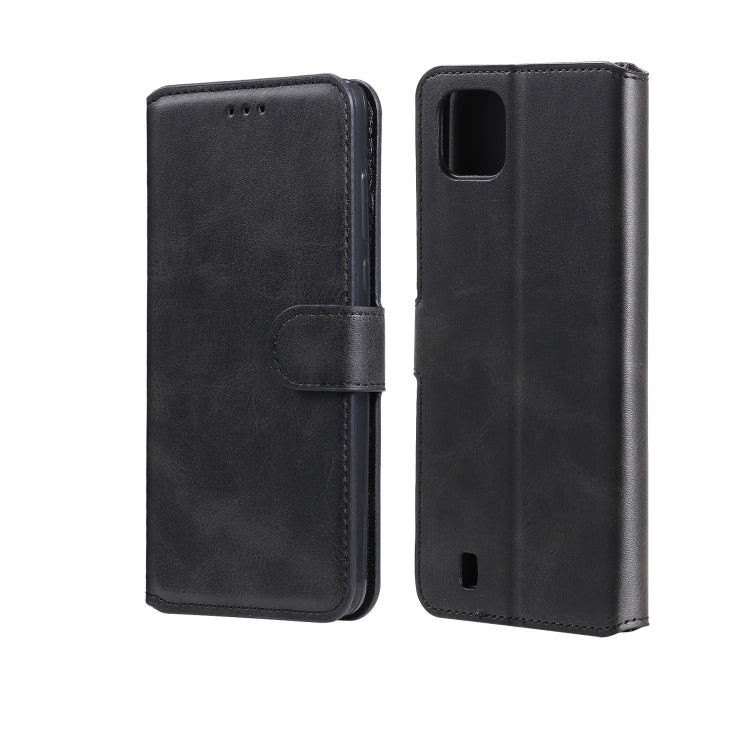 For OPPO Realme C20 Classic Calf Texture PU + TPU Horizontal Flip Leather Case with Holder & Card Slots & Wallet