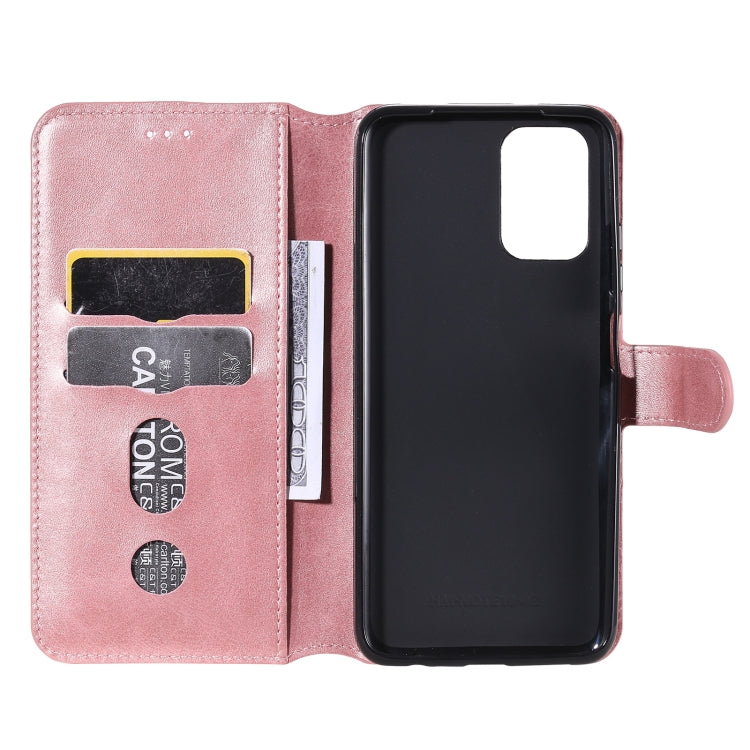 For Xiaomi Redmi Note 10 4G / Note 10S Classic Calf Texture PU + TPU Horizontal Flip Leather Case with Holder & Card Slots & Wallet