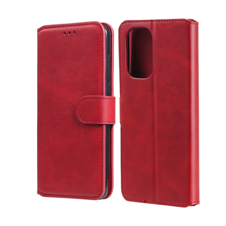 For Xiaomi Redmi K40 / K40 Pro / Mi 11i / Poco F3 Classic Calf Texture PU + TPU Horizontal Flip Leather Case with Holder & Card Slots & Wallet