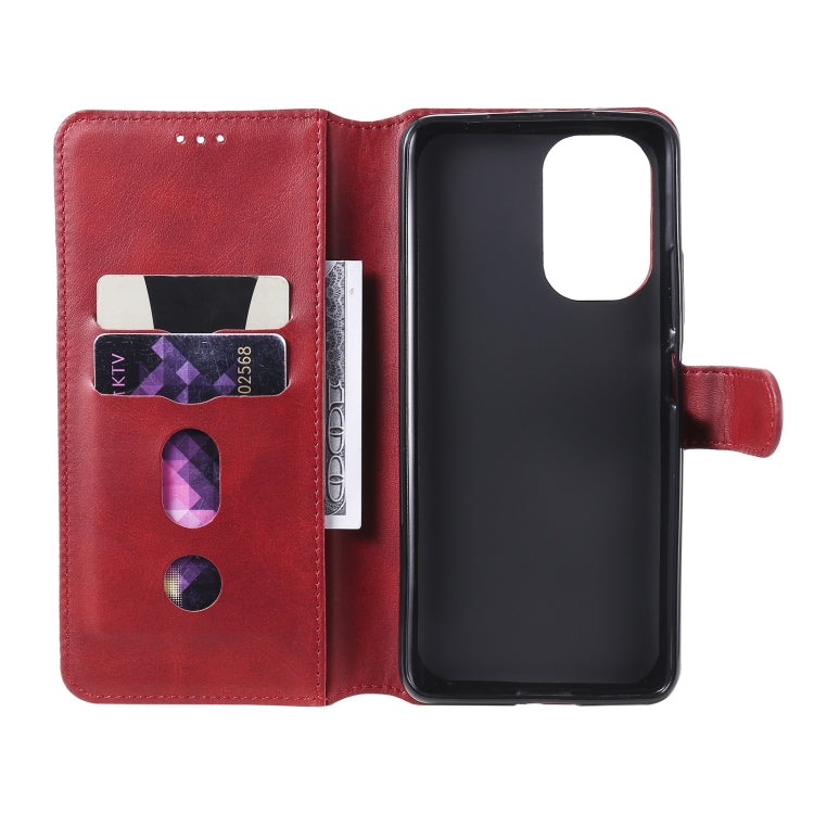 For Xiaomi Redmi K40 / K40 Pro / Mi 11i / Poco F3 Classic Calf Texture PU + TPU Horizontal Flip Leather Case with Holder & Card Slots & Wallet