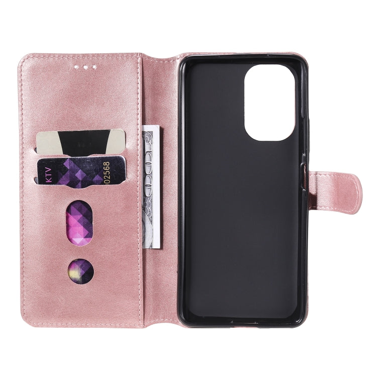 For Xiaomi Redmi K40 / K40 Pro / Mi 11i / Poco F3 Classic Calf Texture PU + TPU Horizontal Flip Leather Case with Holder & Card Slots & Wallet
