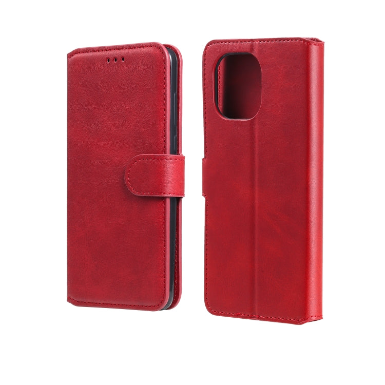 For Xiaomi Mi 11 Classic Calf Texture PU + TPU Horizontal Flip Leather Case with Holder & Card Slots & Wallet