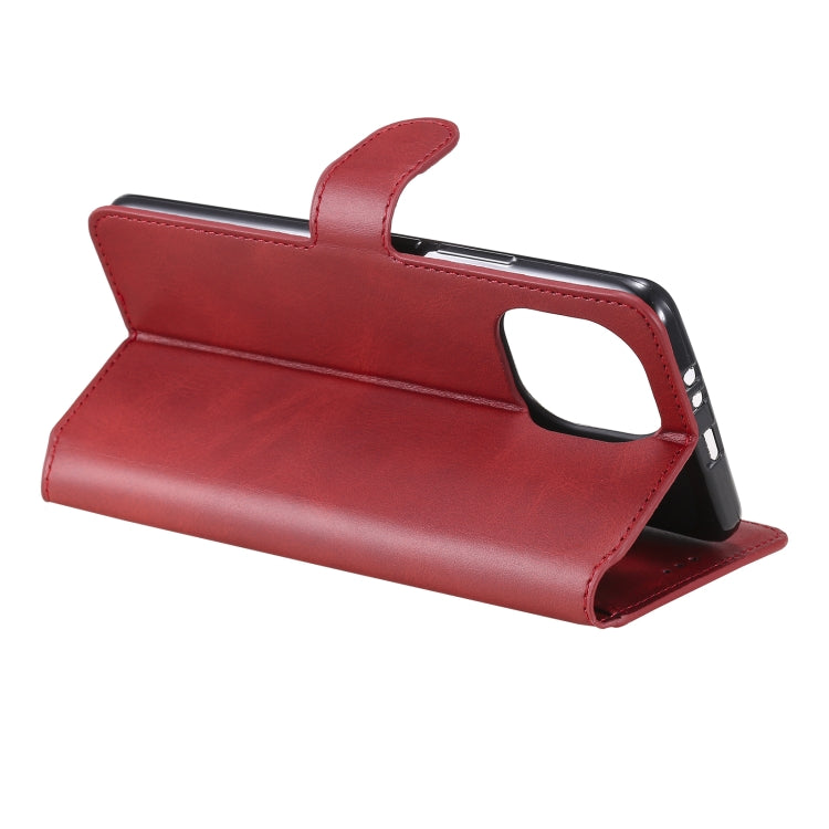 For Xiaomi Mi 11 Classic Calf Texture PU + TPU Horizontal Flip Leather Case with Holder & Card Slots & Wallet