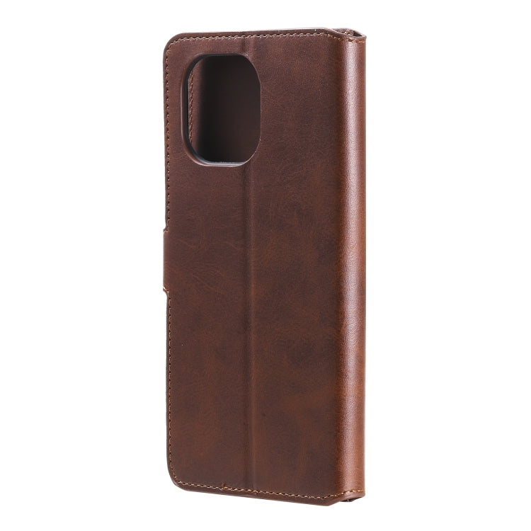 For Xiaomi Mi 11 Classic Calf Texture PU + TPU Horizontal Flip Leather Case with Holder & Card Slots & Wallet