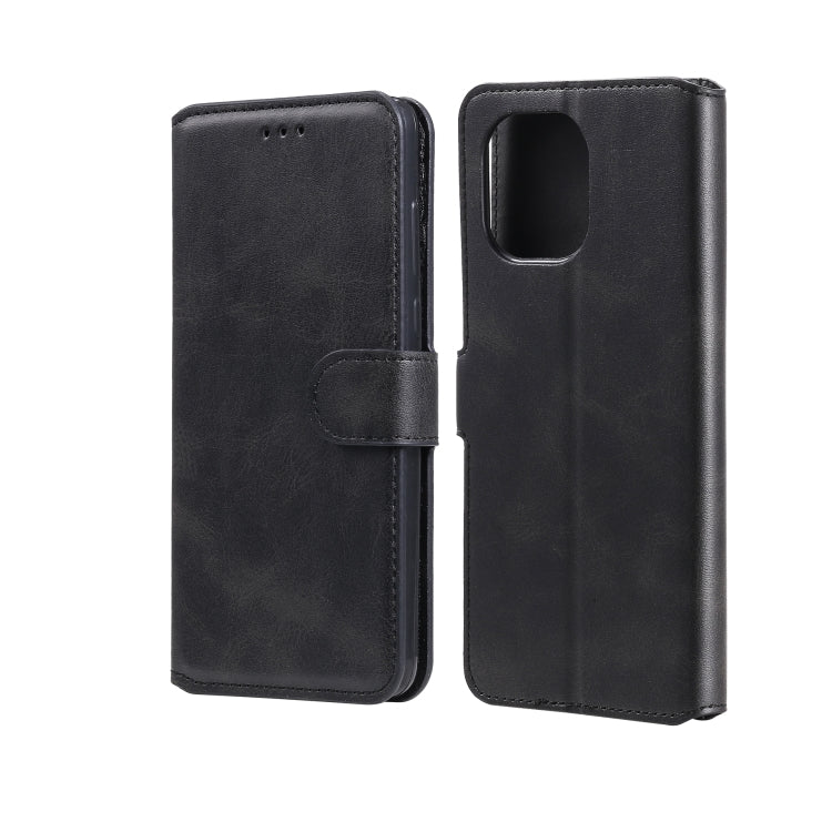 For Xiaomi Mi 11 Classic Calf Texture PU + TPU Horizontal Flip Leather Case with Holder & Card Slots & Wallet