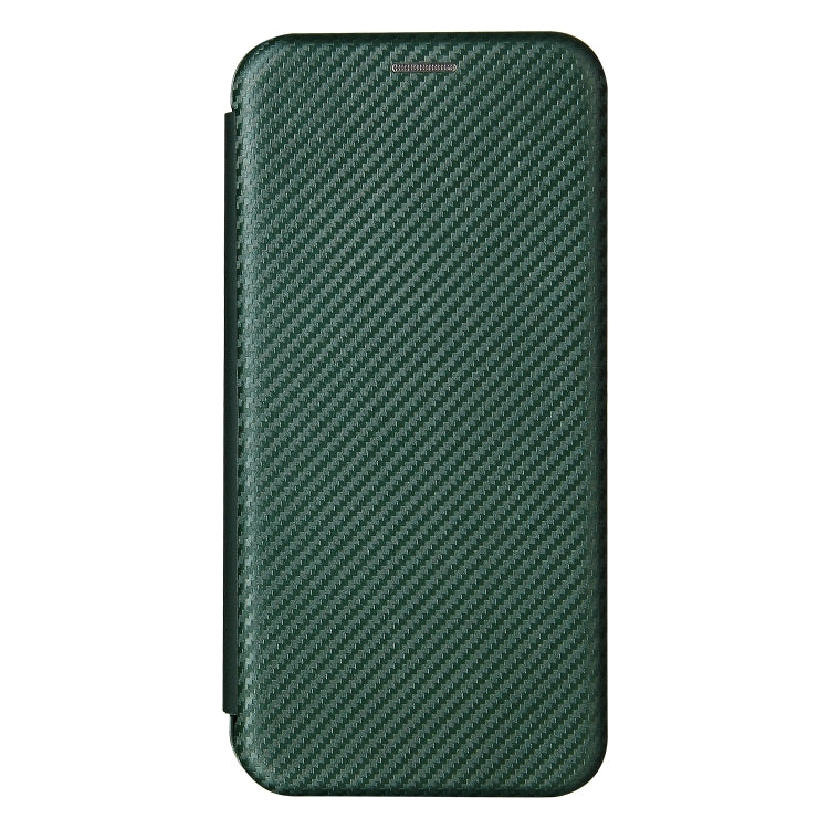 For OPPO Realme 8 / 8 Pro Carbon Fiber Texture Horizontal Flip TPU + PC + PU Leather Case with Card Slot