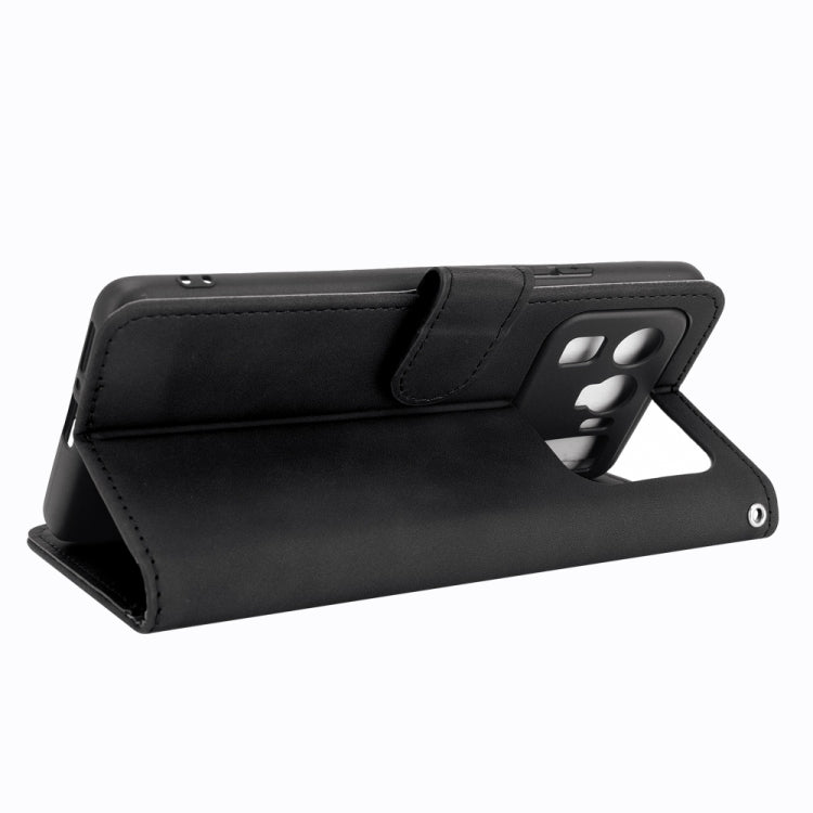 For Xiaomi Mi 11 Ultra Solid Color Skin Feel Magnetic Buckle Horizontal Flip Calf Texture PU Leather Case with Holder & Card Slots & Wallet