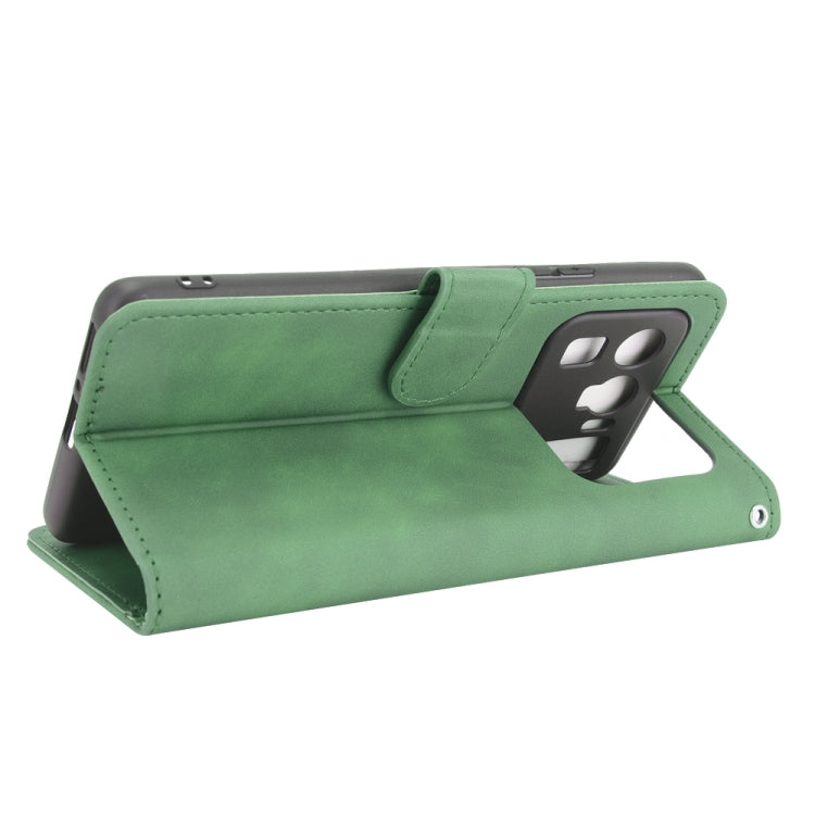 For Xiaomi Mi 11 Ultra Solid Color Skin Feel Magnetic Buckle Horizontal Flip Calf Texture PU Leather Case with Holder & Card Slots & Wallet