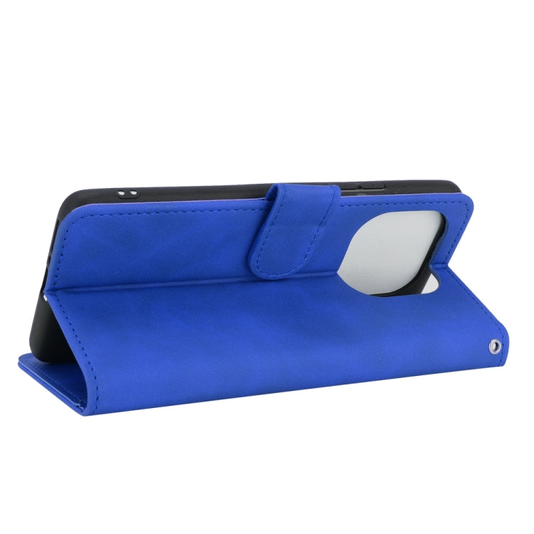 For Xiaomi Mi 11 Pro Solid Color Skin Feel Magnetic Buckle Horizontal Flip Calf Texture PU Leather Case with Holder & Card Slots & Wallet