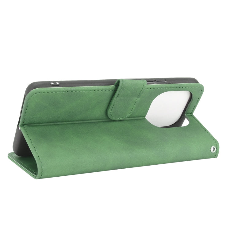 For Xiaomi Mi 11 Pro Solid Color Skin Feel Magnetic Buckle Horizontal Flip Calf Texture PU Leather Case with Holder & Card Slots & Wallet