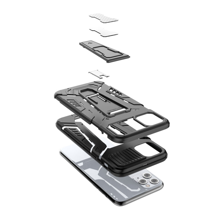 For iPhone 11 Pro Max War Chariot Series Armor All-inclusive Shockproof PC + TPU Protective Case with Invisible Holder For iPhone 11 Pro