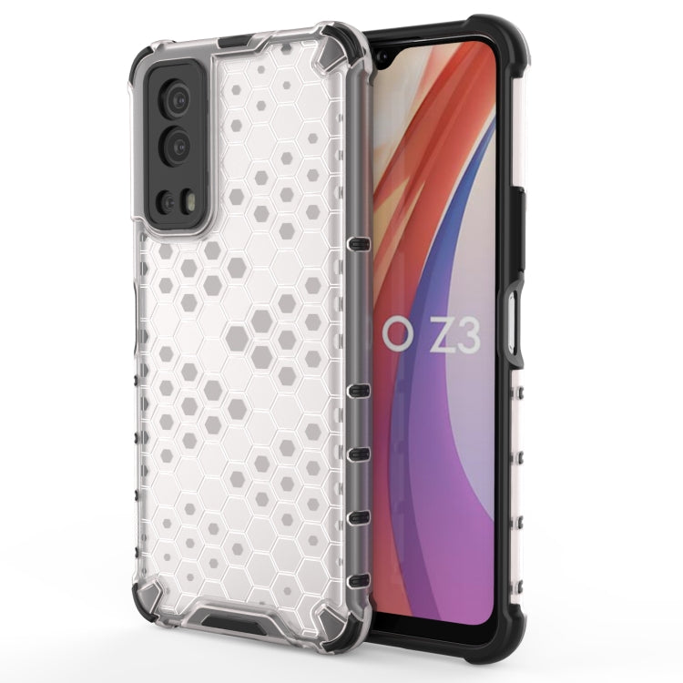 For vivo iQOO Z3 5G Shockproof Honeycomb PC + TPU Protective Case