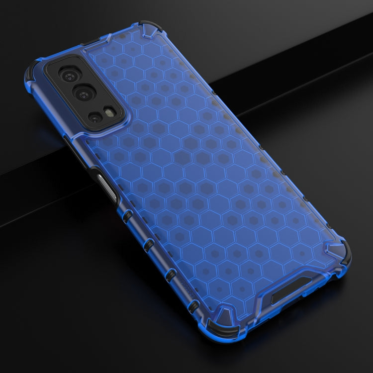 For vivo iQOO Z3 5G Shockproof Honeycomb PC + TPU Protective Case