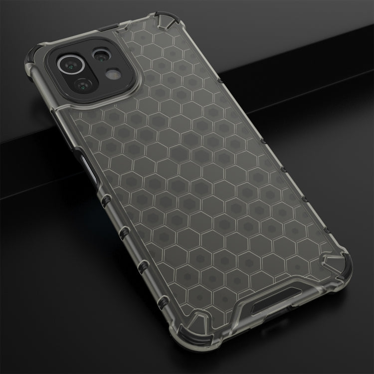 For Xiaomi Mi 11 Lite Shockproof Honeycomb PC + TPU Protective Case