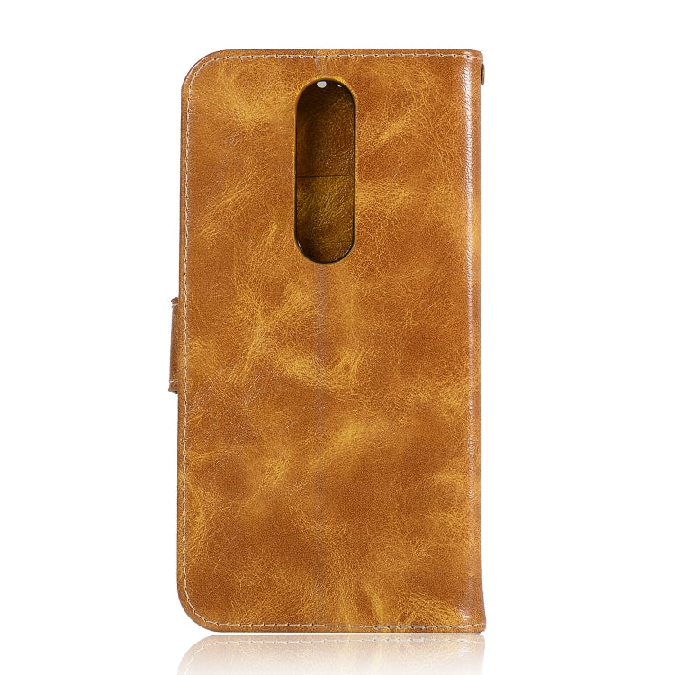 For Xiaomi Redmi K20 Pro Retro Copper Button Crazy Horse Horizontal Flip PU Leather Case with Holder & Card Slots & Wallet & Lanyard