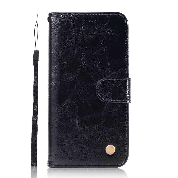 For Xiaomi Redmi K20 Pro Retro Copper Button Crazy Horse Horizontal Flip PU Leather Case with Holder & Card Slots & Wallet & Lanyard