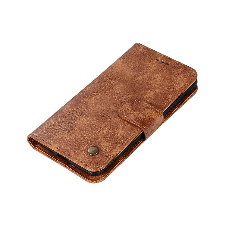 For Xiaomi Redmi 3S Retro Copper Button Crazy Horse Horizontal Flip PU Leather Case with Holder & Card Slots & Wallet & Lanyard