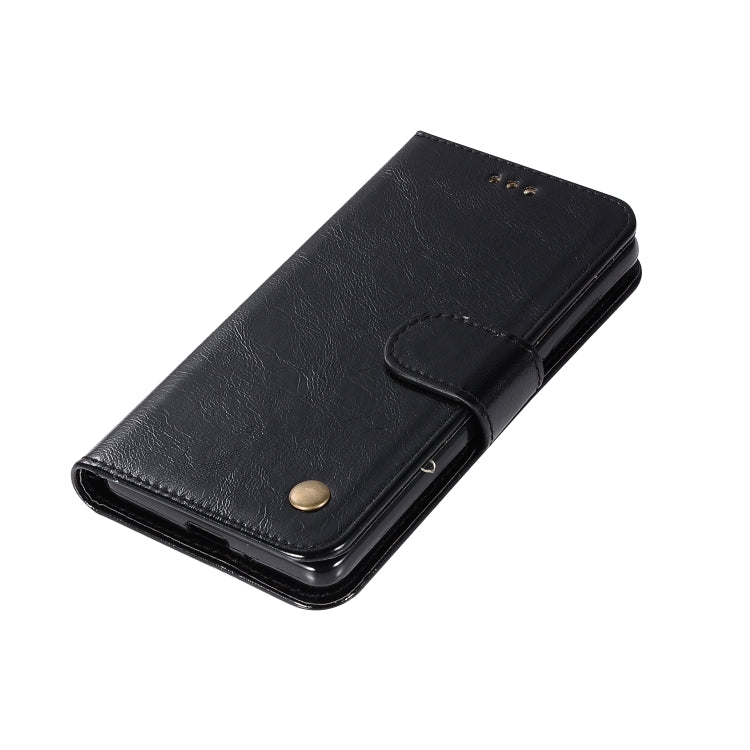 For Xiaomi Redmi 3S Retro Copper Button Crazy Horse Horizontal Flip PU Leather Case with Holder & Card Slots & Wallet & Lanyard