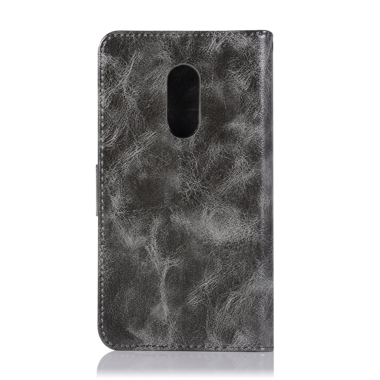 For Xiaomi Redmi Note 4 Retro Copper Button Crazy Horse Horizontal Flip PU Leather Case with Holder & Card Slots & Wallet & Lanyard