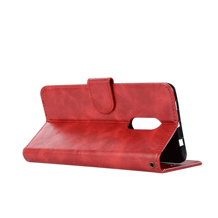 For Xiaomi Redmi Note 4 Retro Copper Button Crazy Horse Horizontal Flip PU Leather Case with Holder & Card Slots & Wallet & Lanyard