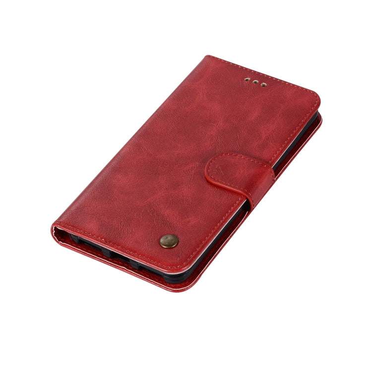 For Xiaomi Redmi Note 4 Retro Copper Button Crazy Horse Horizontal Flip PU Leather Case with Holder & Card Slots & Wallet & Lanyard