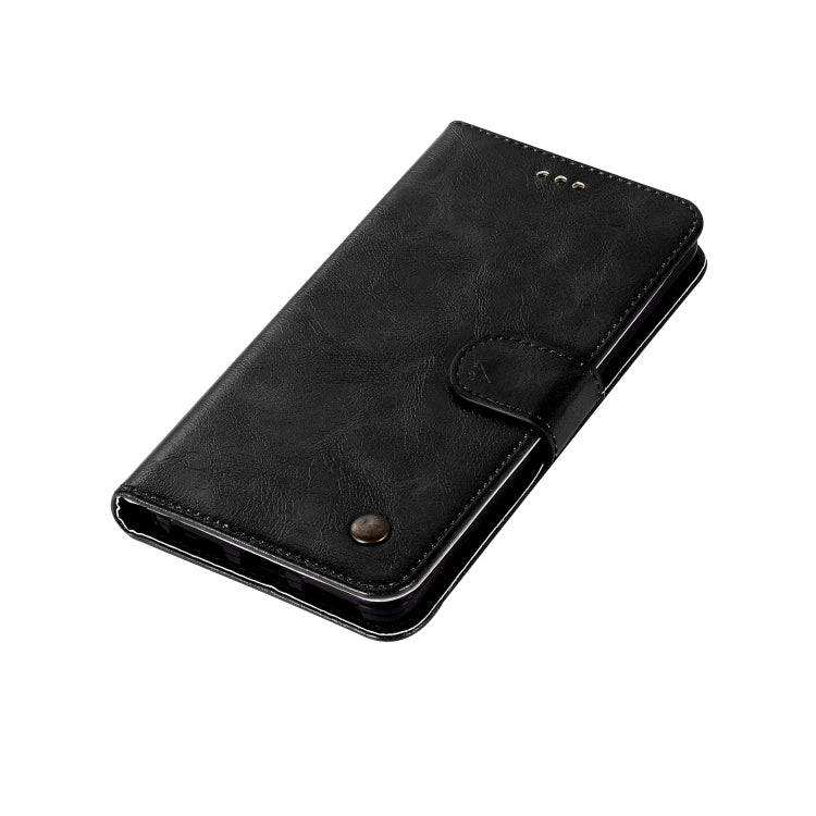 For Xiaomi Redmi Note 4 Retro Copper Button Crazy Horse Horizontal Flip PU Leather Case with Holder & Card Slots & Wallet & Lanyard