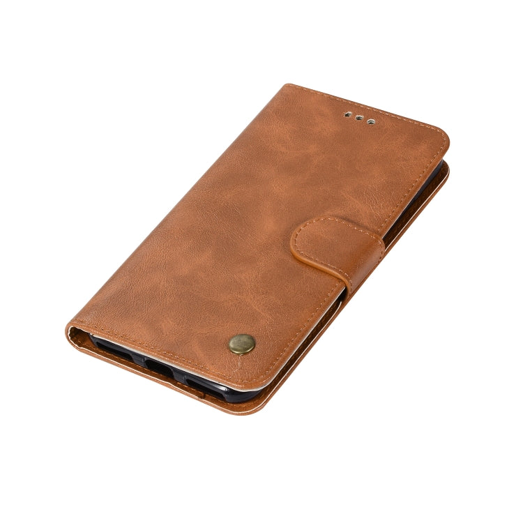 For Xiaomi Redmi Note 5A Retro Copper Button Crazy Horse Horizontal Flip PU Leather Case with Holder & Card Slots & Wallet & Lanyard