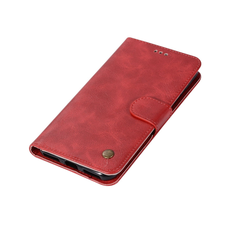 For Xiaomi Redmi Note 5A Retro Copper Button Crazy Horse Horizontal Flip PU Leather Case with Holder & Card Slots & Wallet & Lanyard