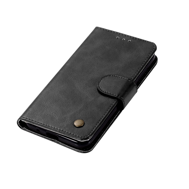 For Xiaomi Redmi 5A Retro Copper Button Crazy Horse Horizontal Flip PU Leather Case with Holder & Card Slots & Wallet & Lanyard