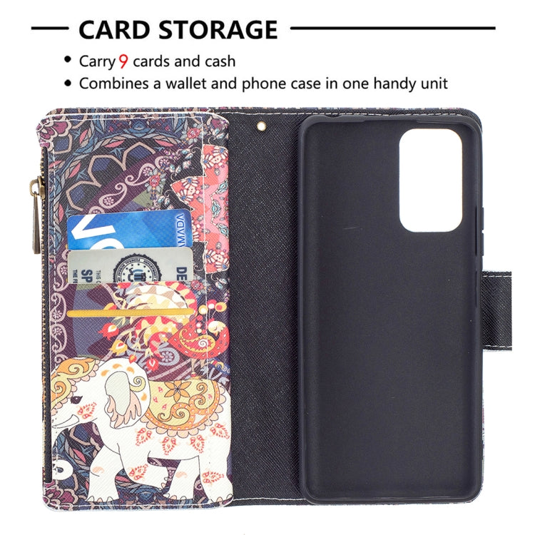 For Xiaomi Redmi Note 10 Pro Colored Drawing Pattern Zipper Horizontal Flip Leather Case with Holder & Card Slots & Wallet