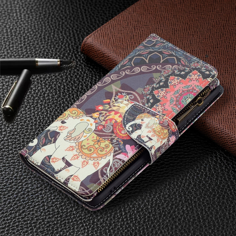 For Xiaomi Redmi Note 10 Pro Colored Drawing Pattern Zipper Horizontal Flip Leather Case with Holder & Card Slots & Wallet