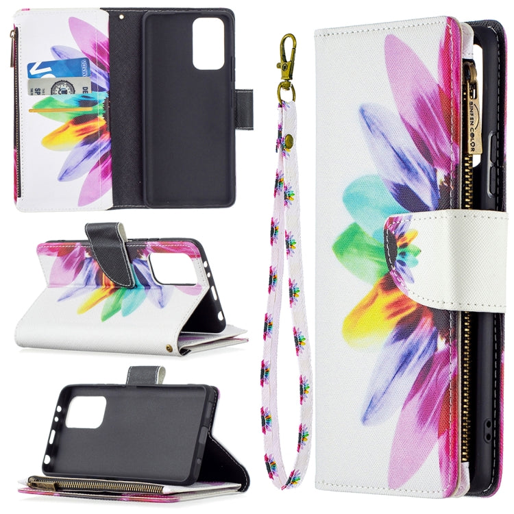 For Xiaomi Redmi Note 10 Pro Colored Drawing Pattern Zipper Horizontal Flip Leather Case with Holder & Card Slots & Wallet