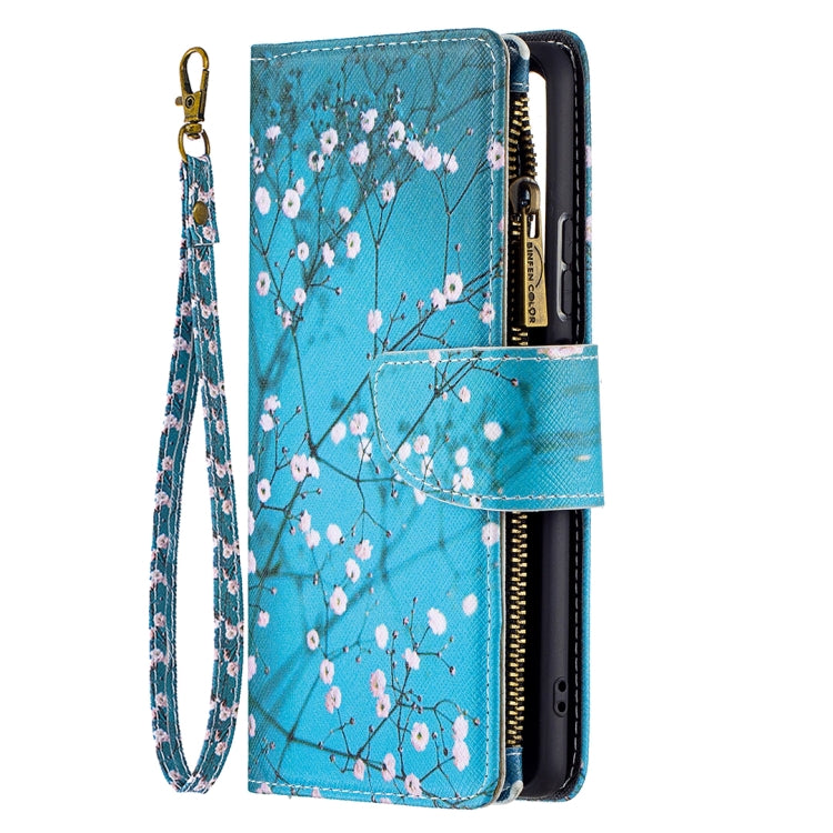 For Xiaomi Redmi Note 10 Pro Colored Drawing Pattern Zipper Horizontal Flip Leather Case with Holder & Card Slots & Wallet