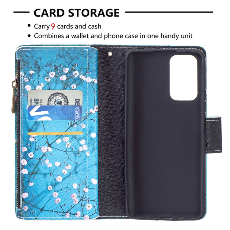 For Xiaomi Redmi Note 10 Pro Colored Drawing Pattern Zipper Horizontal Flip Leather Case with Holder & Card Slots & Wallet