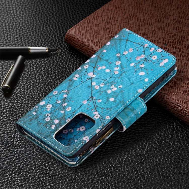 For Xiaomi Redmi Note 10 Pro Colored Drawing Pattern Zipper Horizontal Flip Leather Case with Holder & Card Slots & Wallet