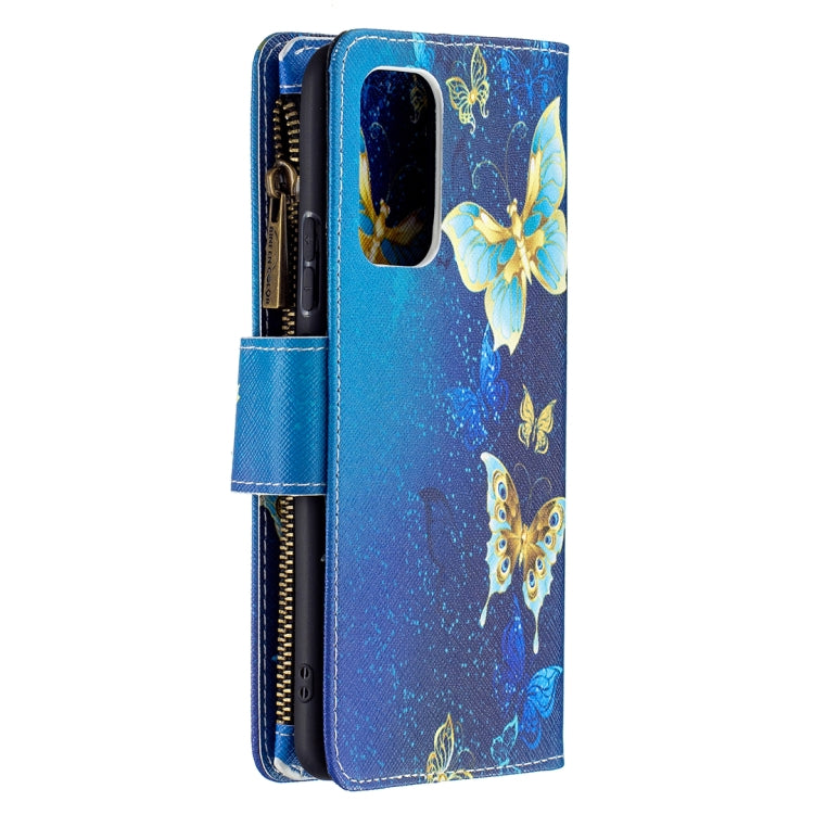 For Xiaomi Redmi Note 10 Pro Colored Drawing Pattern Zipper Horizontal Flip Leather Case with Holder & Card Slots & Wallet