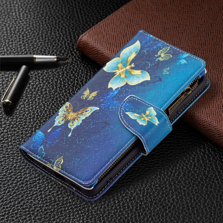 For Xiaomi Redmi Note 10 Pro Colored Drawing Pattern Zipper Horizontal Flip Leather Case with Holder & Card Slots & Wallet