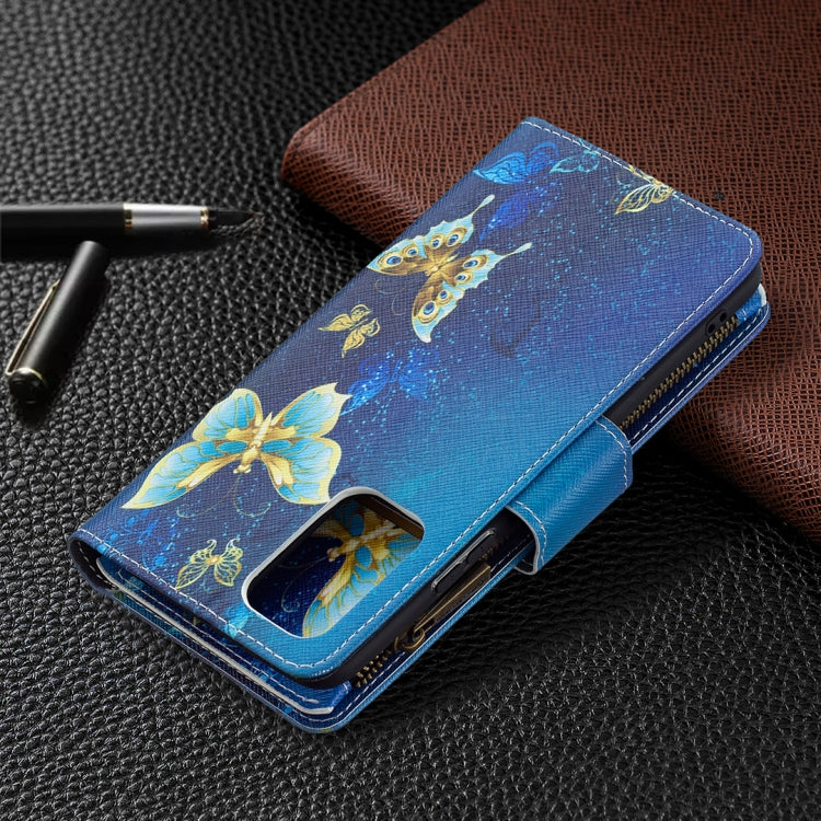 For Xiaomi Redmi Note 10 Pro Colored Drawing Pattern Zipper Horizontal Flip Leather Case with Holder & Card Slots & Wallet