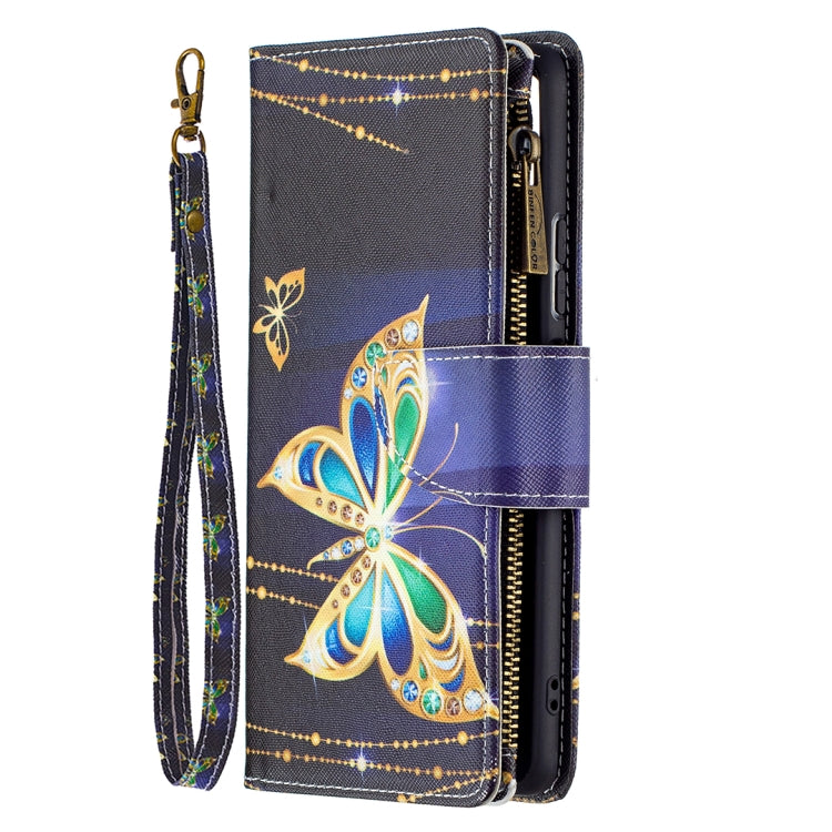 For Xiaomi Redmi Note 10 Pro Colored Drawing Pattern Zipper Horizontal Flip Leather Case with Holder & Card Slots & Wallet