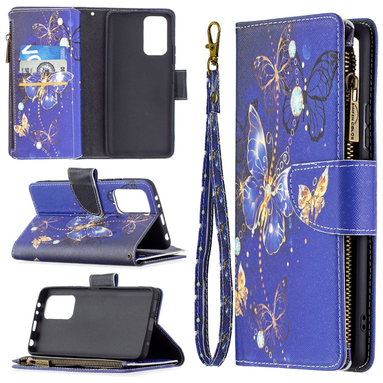 For Xiaomi Redmi Note 10 Pro Colored Drawing Pattern Zipper Horizontal Flip Leather Case with Holder & Card Slots & Wallet