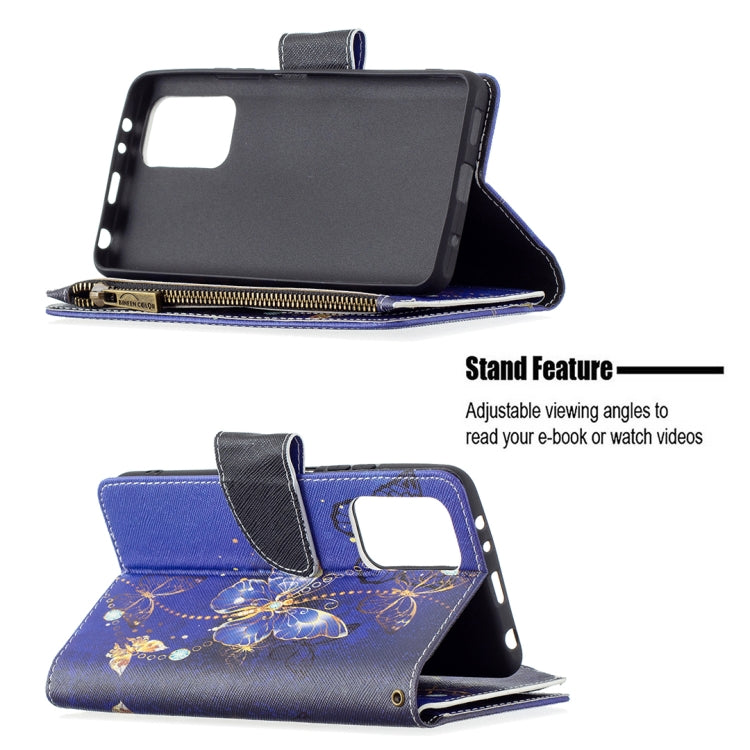 For Xiaomi Redmi Note 10 Pro Colored Drawing Pattern Zipper Horizontal Flip Leather Case with Holder & Card Slots & Wallet