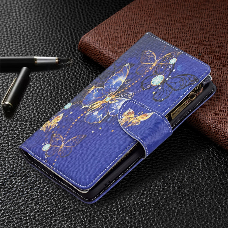 For Xiaomi Redmi Note 10 Pro Colored Drawing Pattern Zipper Horizontal Flip Leather Case with Holder & Card Slots & Wallet
