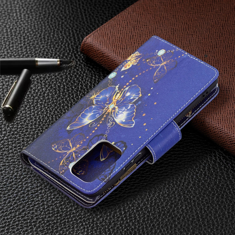 For Xiaomi Redmi Note 10 Pro Colored Drawing Pattern Zipper Horizontal Flip Leather Case with Holder & Card Slots & Wallet