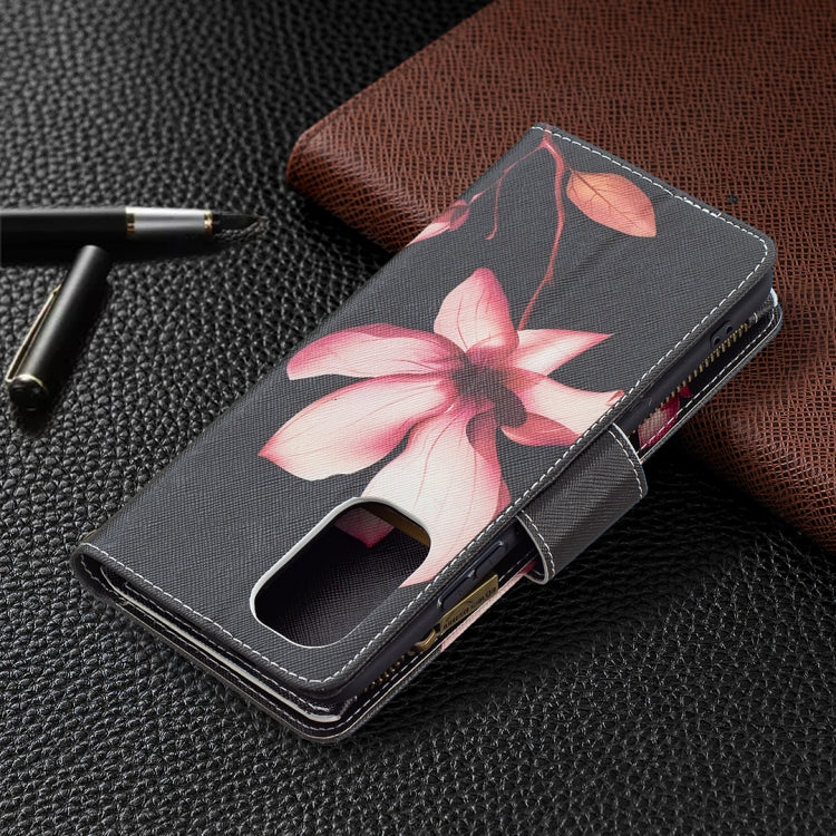 For Xiaomi Mi 11i / Poco F3 / Redmi K40 / K40 Pro Colored Drawing Pattern Zipper Horizontal Flip Leather Case with Holder & Card Slots & Wallet