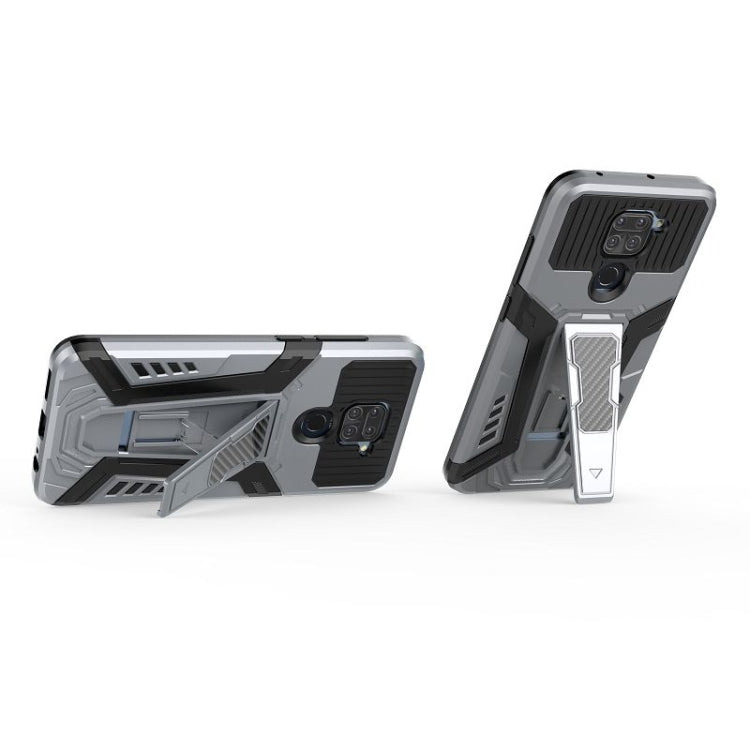 For Xiaomi Redmi Note 9 War Chariot Series Armor All-inclusive Shockproof PC + TPU Protective Case with Invisible Holder