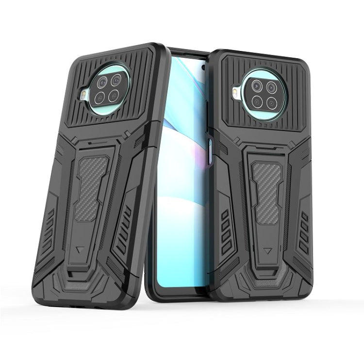 For Xiaomi Mi 10T Lite 5G War Chariot Series Armor All-inclusive Shockproof PC + TPU Protective Case with Invisible Holder